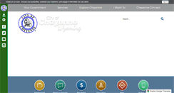 Desktop Screenshot of cheyennecity.biz